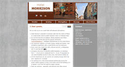 Desktop Screenshot of morrison.cz