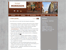 Tablet Screenshot of morrison.cz